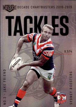2020 NRL Elite - Decade Chartbusters #DC12 Jake Friend Front